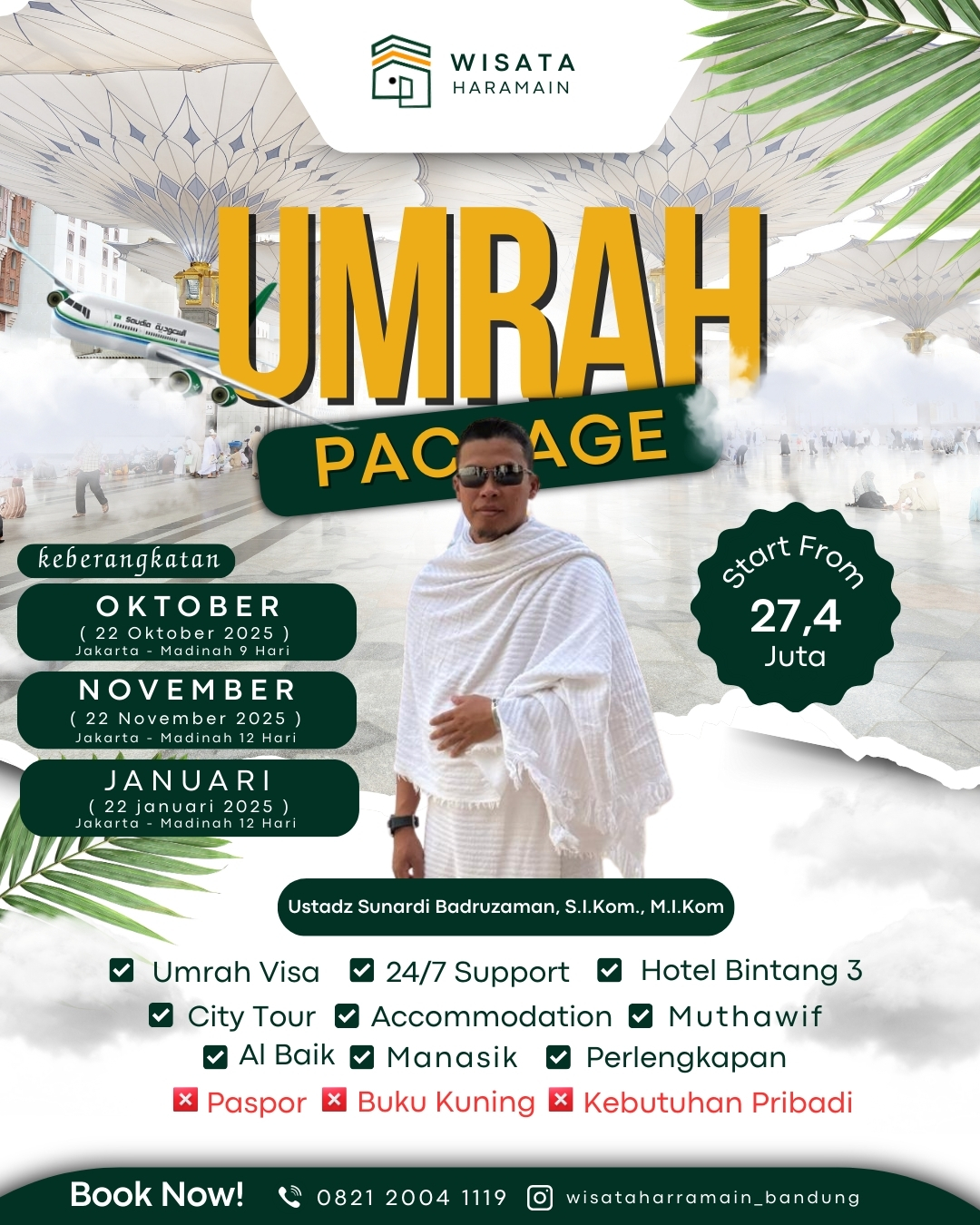 Umroh Oktober Hemat