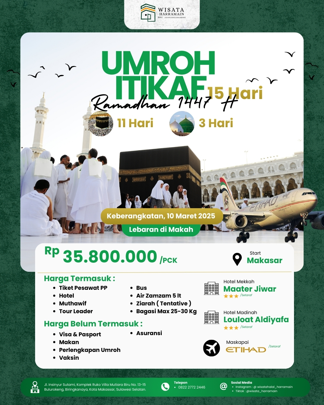 Umroh Akhir Ramadhan